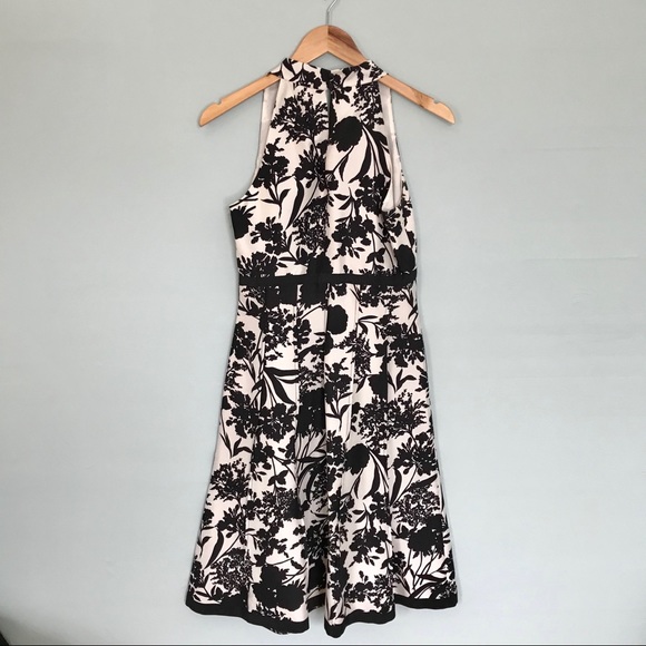 Ann Taylor Halter Silk Floral Dress - Picture 2 of 5